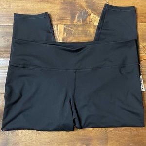 Old Navy Black Powerpress High Rise Go Dry Leggings Size 3X NWT
